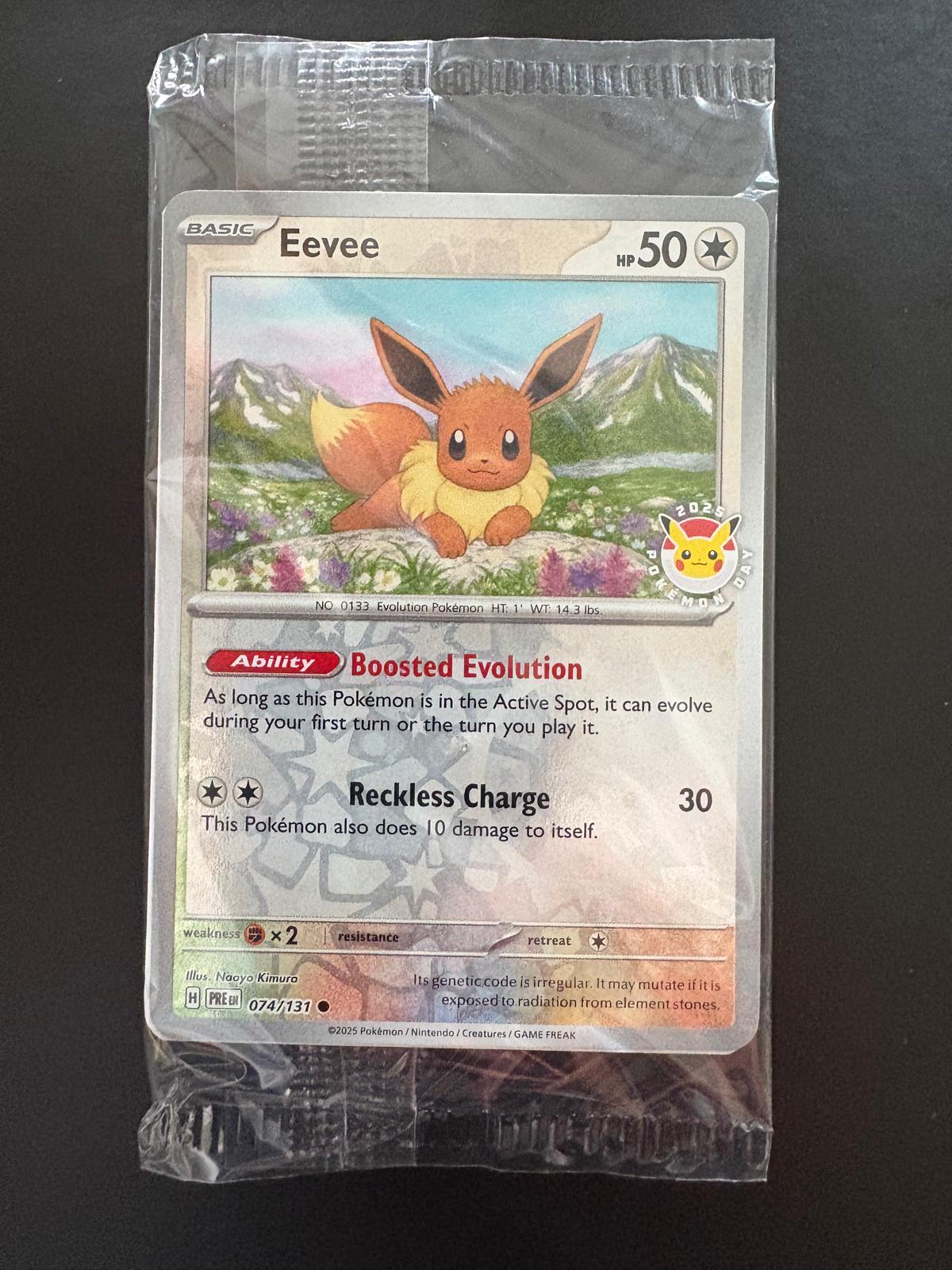 Promo] Eevee Pokemon Day 2025 Stamped (74/131) – Wizards of Cards