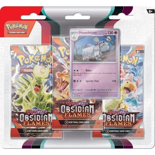 Pokemon Obsidian Flames 3-pack Blister - Houndstone
