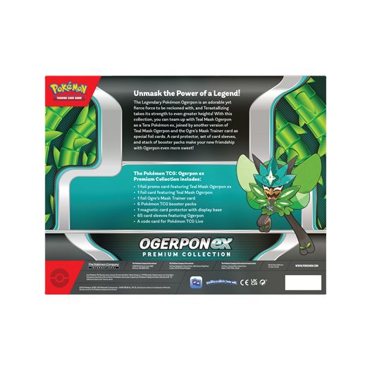 Pokemon Ogerpon ex Premium Collection Box