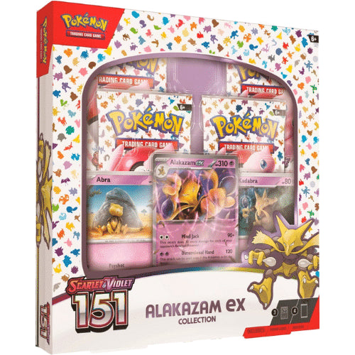 Pokemon 151 Alakazam EX Collection Box