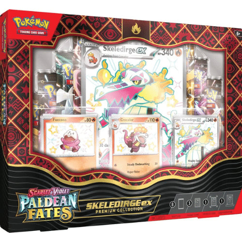Pokemon Paldean Fates Premium Collection Box – Skeledirge EX