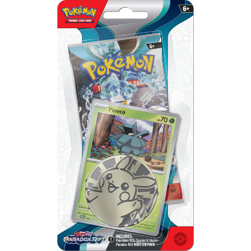 Pokemon Scarlet & Violet - Paradox Rift Checklane Blister - Pineco