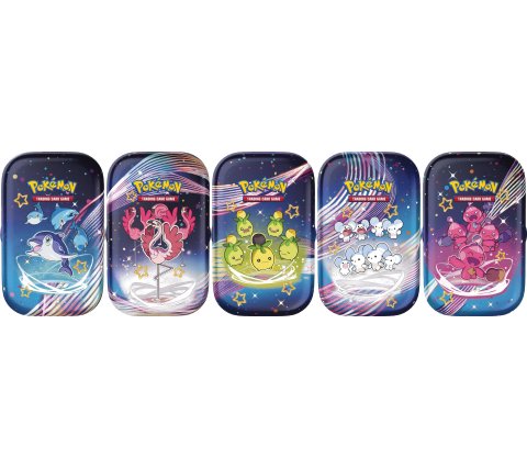 Pokemon Paldean Fates Mini Tin Display (10 stuks)