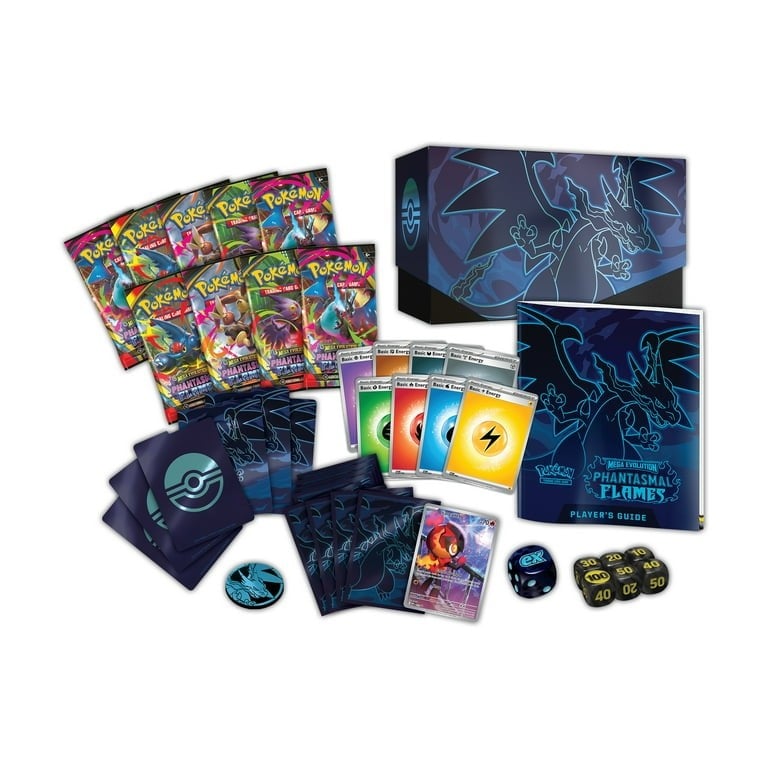 Triple Deal: Pokemon Mega Evolution Phantasmal Flames Elite Trainer Box