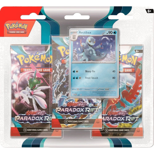 Pokemon Paradox Rift 3-pack Blister - Arctibax
