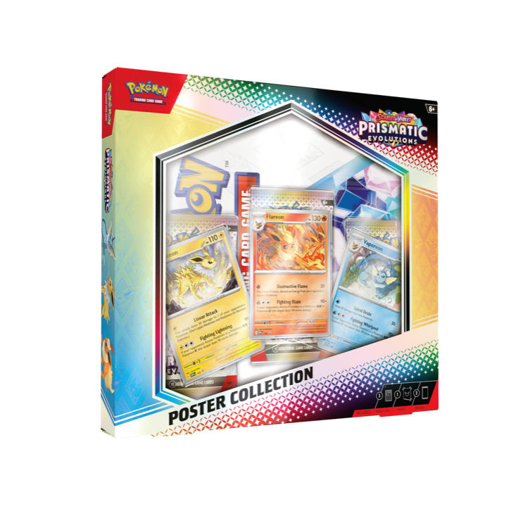 Pokemon Prismatic Evolutions Poster Collection