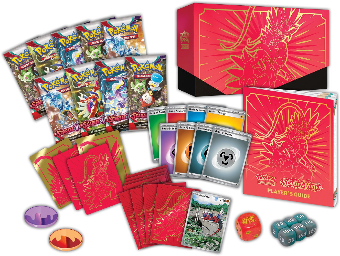 Pokemon Scarlet & Violet Koraidon Elite Trainer Box