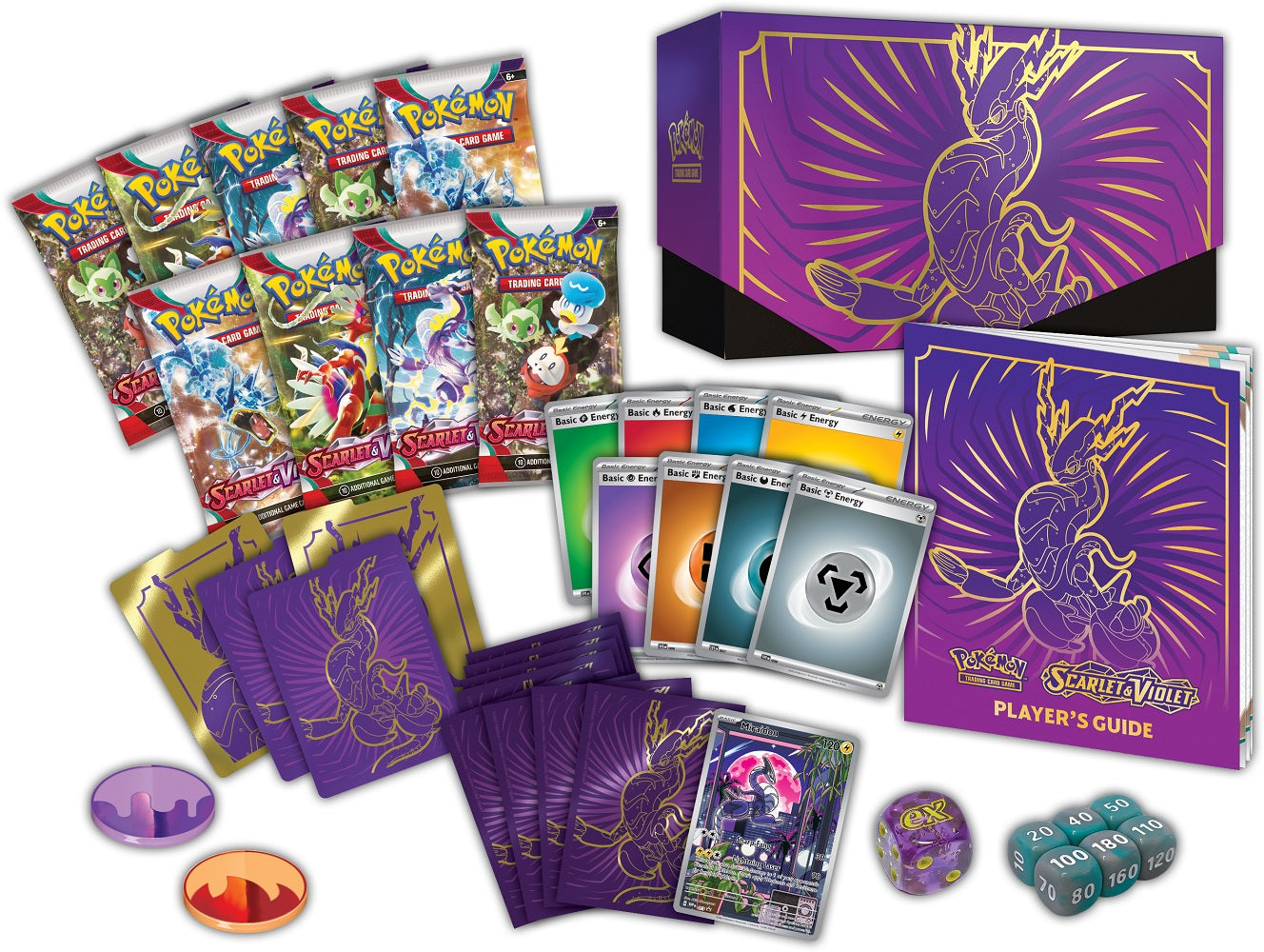 Pokemon Scarlet & Violet Miraidon Elite Trainer Box