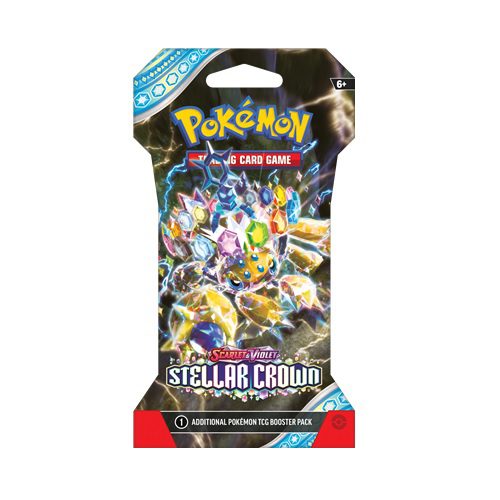 Pokemon Scarlet & Violet - Stellar Crown Sleeved Boosterpack