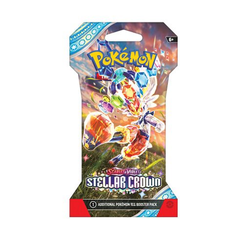 Pokemon Scarlet & Violet - Stellar Crown Sleeved Boosterpack