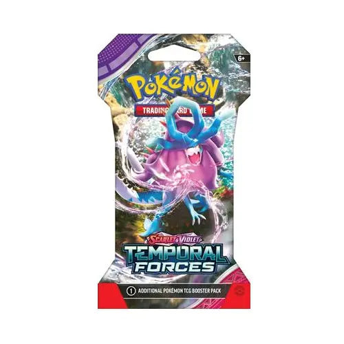 Pokemon Scarlet & Violet - Temporal Forces Sleeved Boosterpack