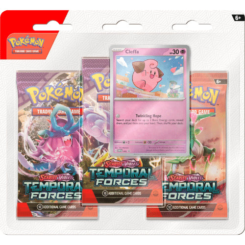 Pokemon Temporal Forces 3-pack Blister - Cleffa
