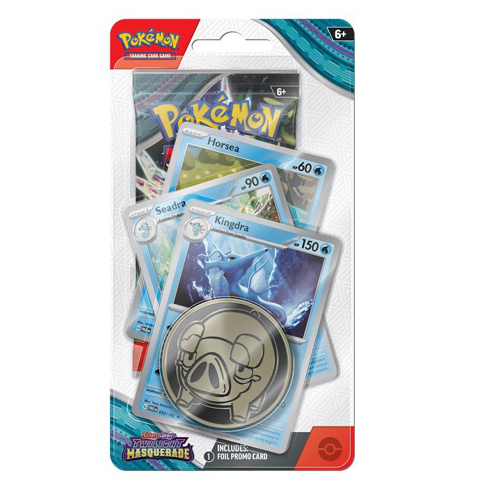 Pokemon Scarlet & Violet - Twilight Masquerade Premium Checklane Blister - Kingdra