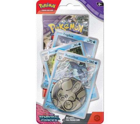 Pokemon Scarlet & Violet - Temporal Forces Premium Checklane Blister - Baxcalibur