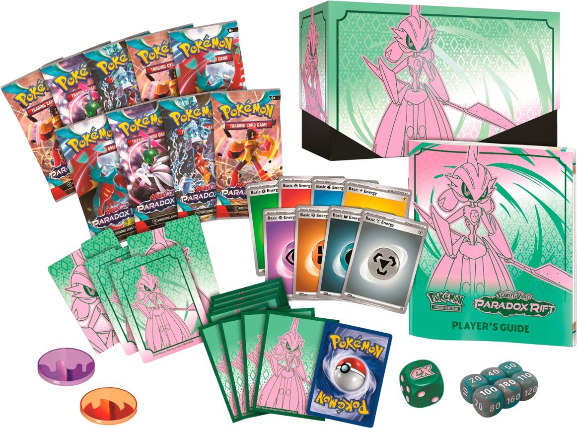 Pokemon Paradox Rift Iron Valiant Elite Trainer Box