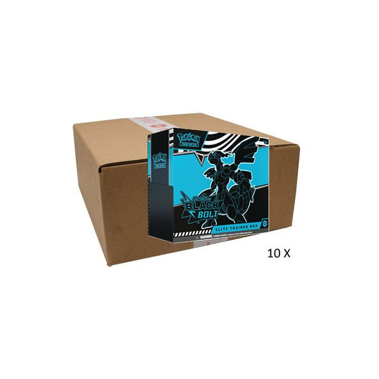 [CASE] Pokemon Black Bolt Elite Trainer Box