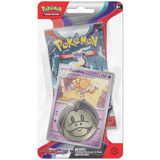 Pokemon Scarlet & Violet Checklane Blister - Espathra