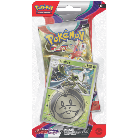 Pokemon Scarlet & Violet Checklane Blister - Spidops