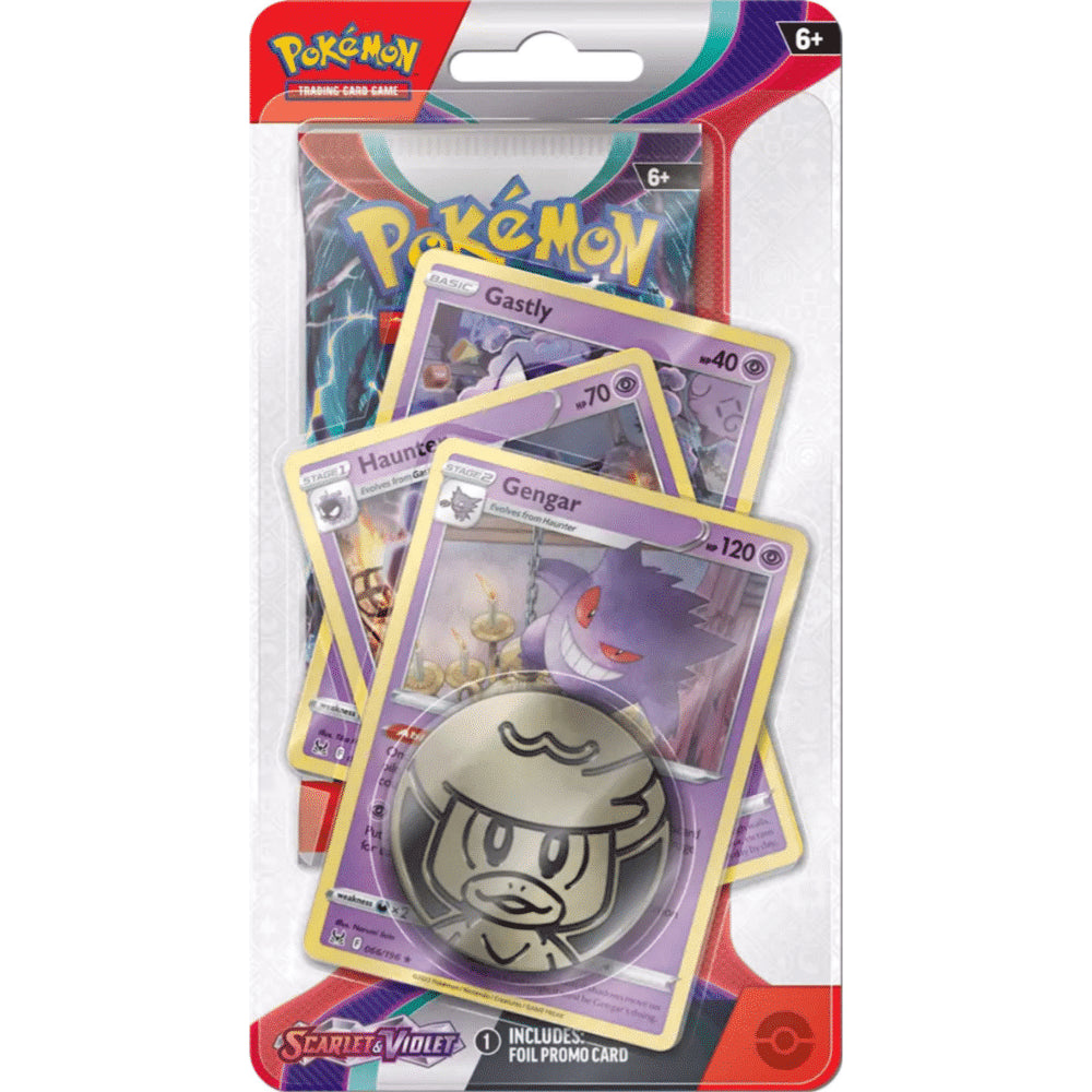 Pokemon Scarlet & Violet Premium Checklane Blister - Gengar