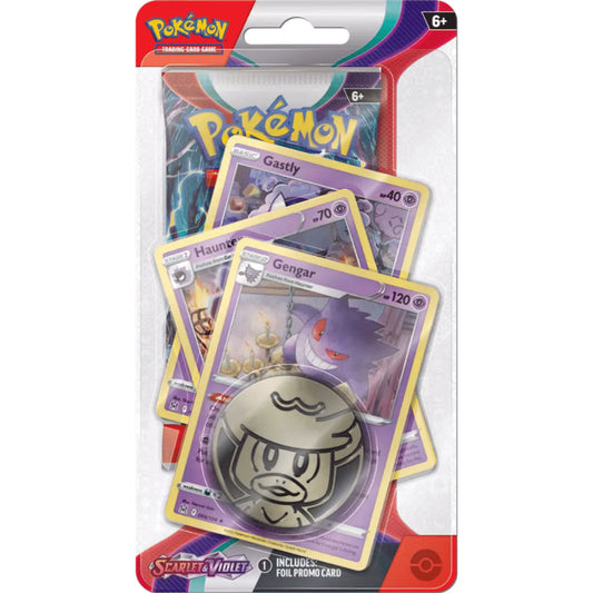 Pokemon Scarlet & Violet Premium Checklane Blister - Gengar