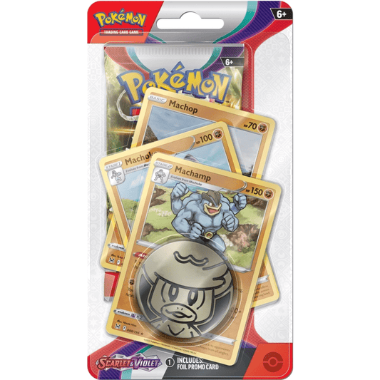 Pokemon Scarlet & Violet Premium Checklane Blister - Machamp