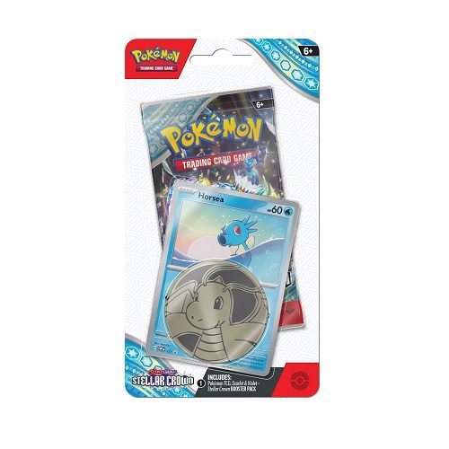 Pokemon Scarlet & Violet - Stellar Crown Checklane Blister - Horsea