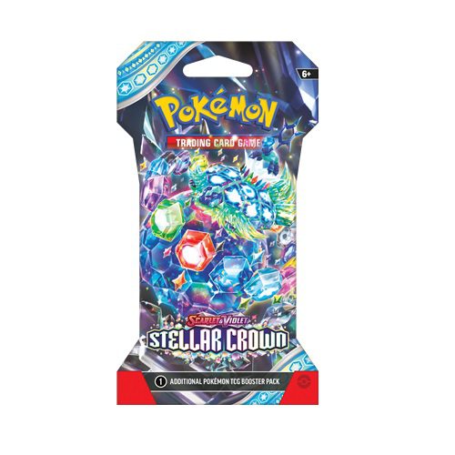 Pokemon Scarlet & Violet - Stellar Crown Sleeved Boosterpack