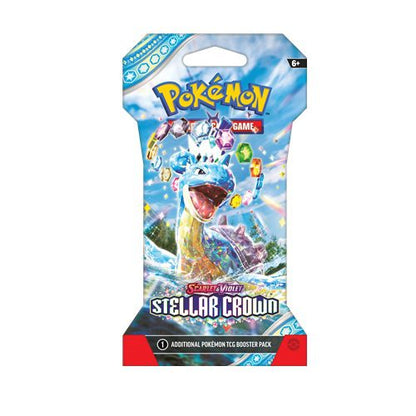 Pokemon Scarlet & Violet - Stellar Crown Sleeved Boosterpack
